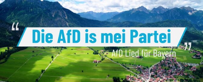 Die AfD is mei Partei - AfD Lied für Bayern Live Version