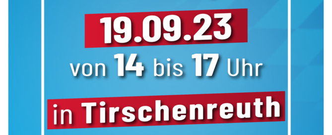 AfD Infostand Tirschenreuth 2023-09-19