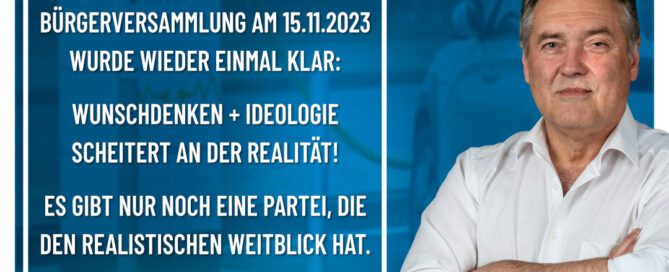 Manfred Schiller AfD - Energiewende ohne Sinn und Verstand