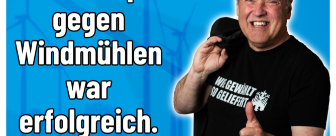 Manfred Schiller AfD - Aus für Windkraftanlagen im Hessenreuther Forst