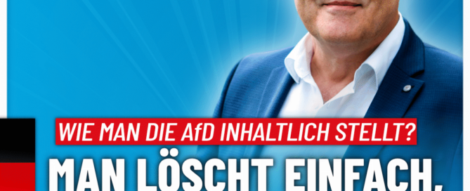 Manfred Schiller AfD - Wie man die AfD inhaltlich stellt.