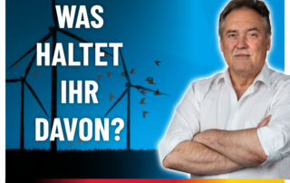 Manfred Schiller AfD - Windkraftanlagen in Weiden