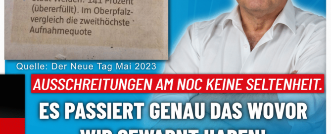 Manfred Schiller AfD - Auschschreitungen am NOC