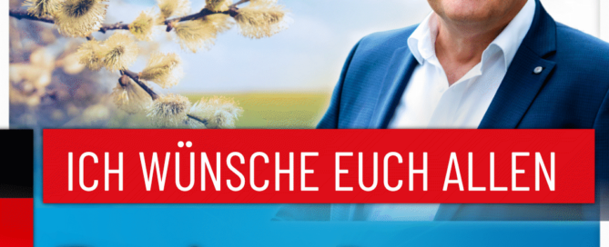 Manfred Schiller AfD - Frohe Ostern - 2024