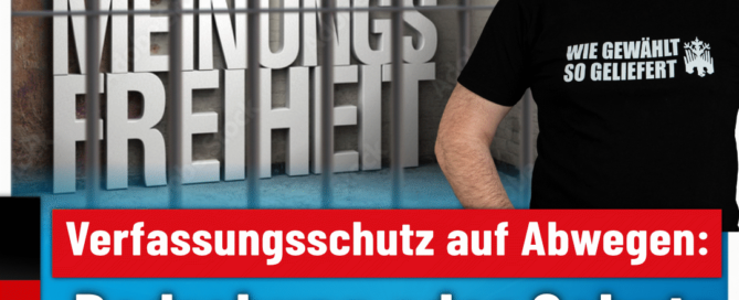Manfred Schiller AfD - Verfassungsschutz auf Abwegen